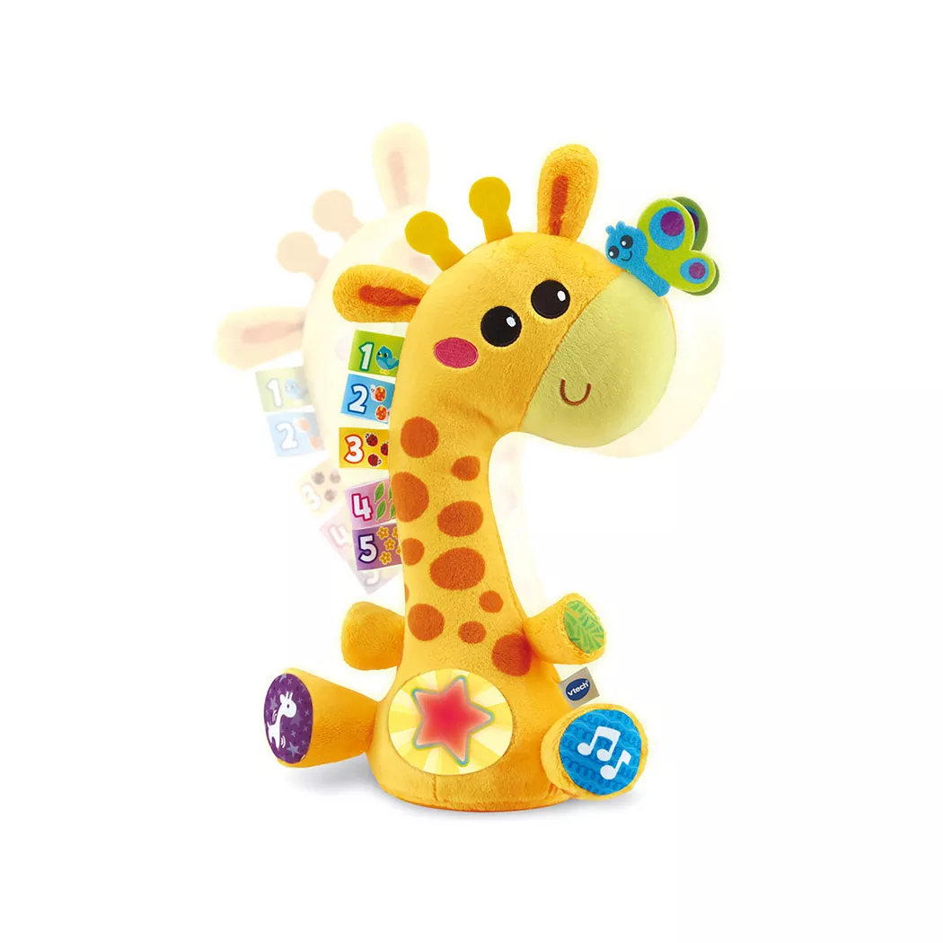 VTech - Ma girafe Moov & Groov, französisch, Multicolor