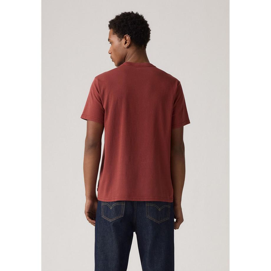 Levi's® Rundhals T-Shirt mit geprägtem Logo  