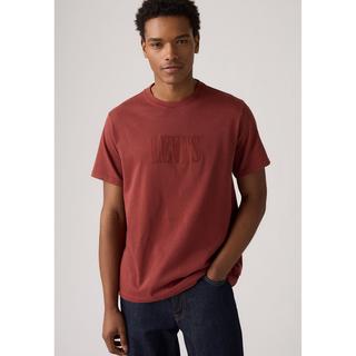 Levi's® Rundhals T-Shirt mit geprägtem Logo  
