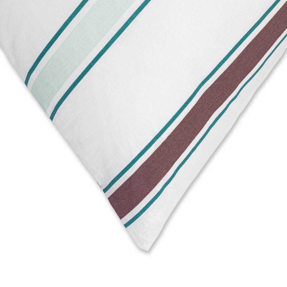 Manor Alan Taie d'oreiller rayée  