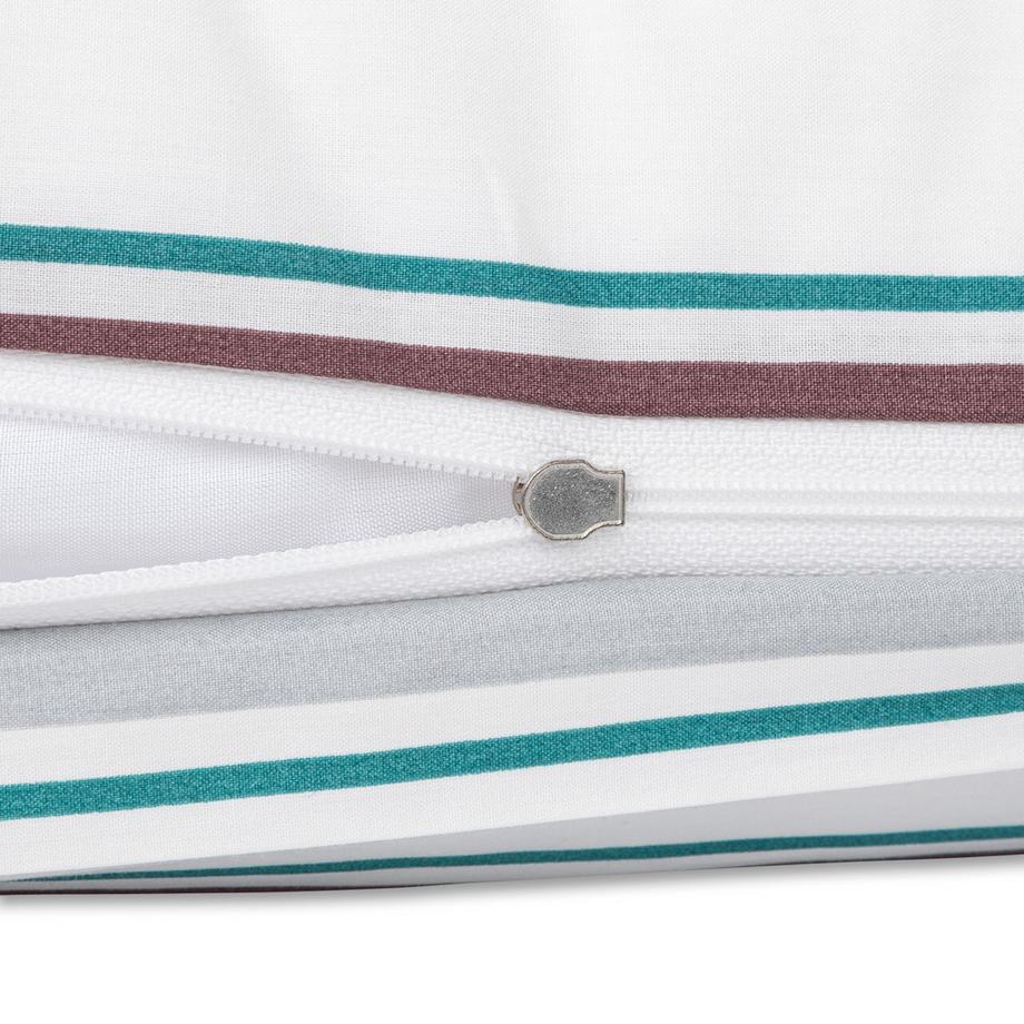 Manor Alan Taie d'oreiller rayée  