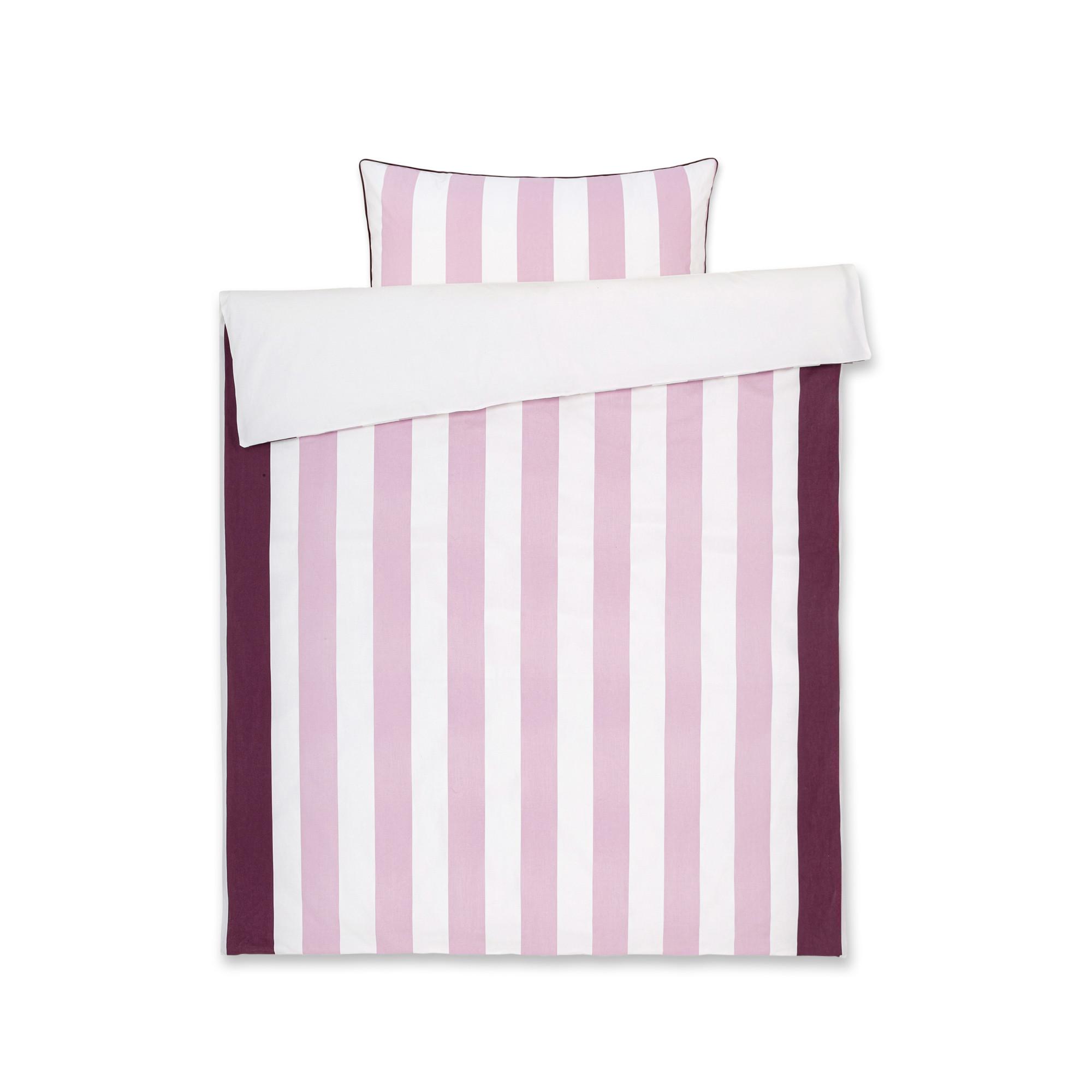 Manor Timothy Housse de couette rayée  