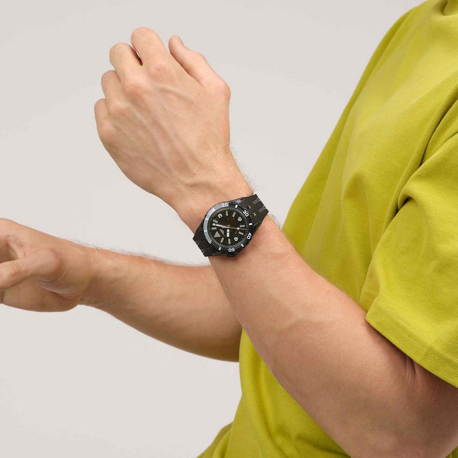 swatch Scubaqua Standard BLACK SEA NETTLE Horloge analogique 