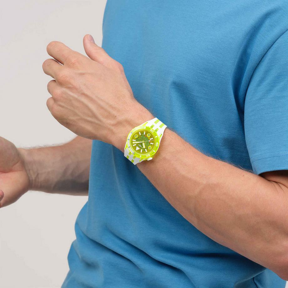 swatch Scubaqua Standard EGG YOLK Horloge analogique 