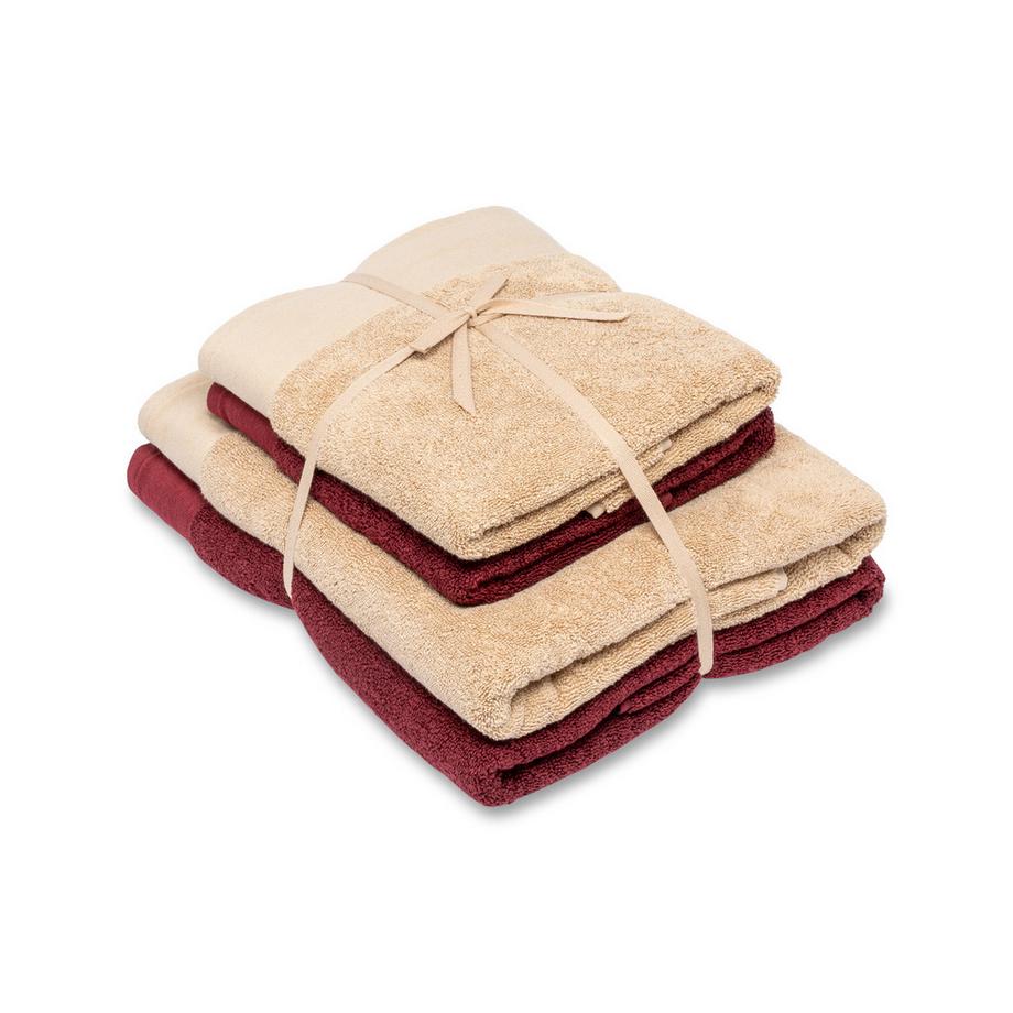 Set de serviettes et de draps de douche