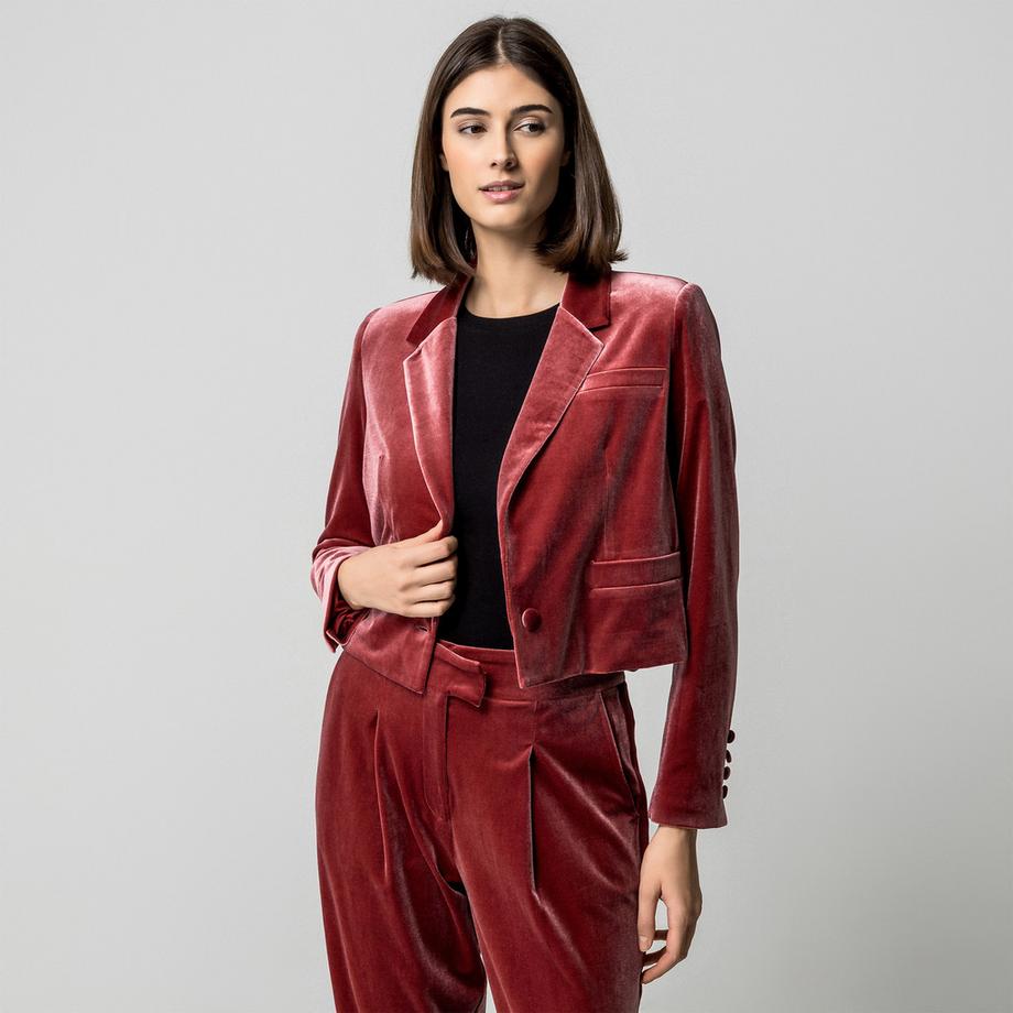 Manor Woman Samt Blazer  