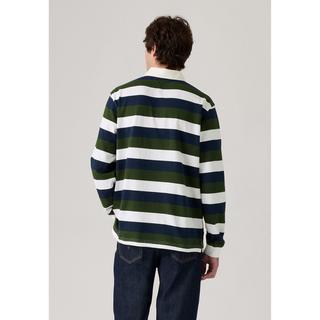 Levi's® Langarm Gestreiftes Poloshirt  