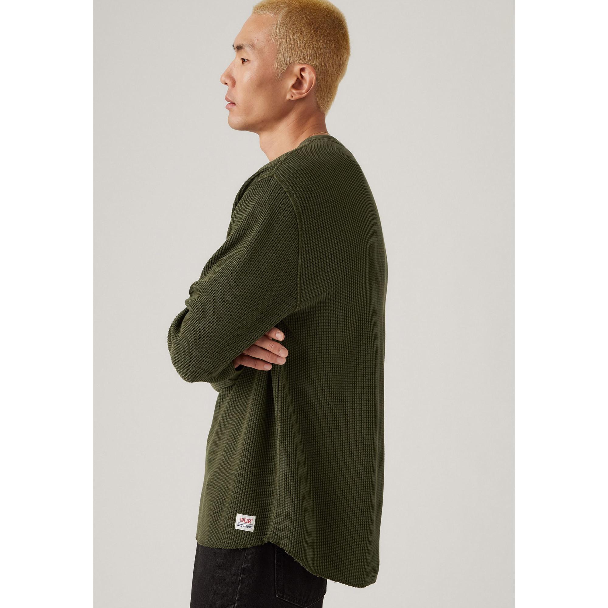 Levi's® Waffelstrick Langarm T-Shirt  