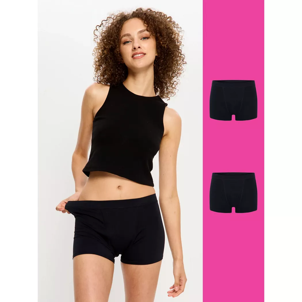 Modibodi - Periodenslip, für Damen, Black, Größe M 5