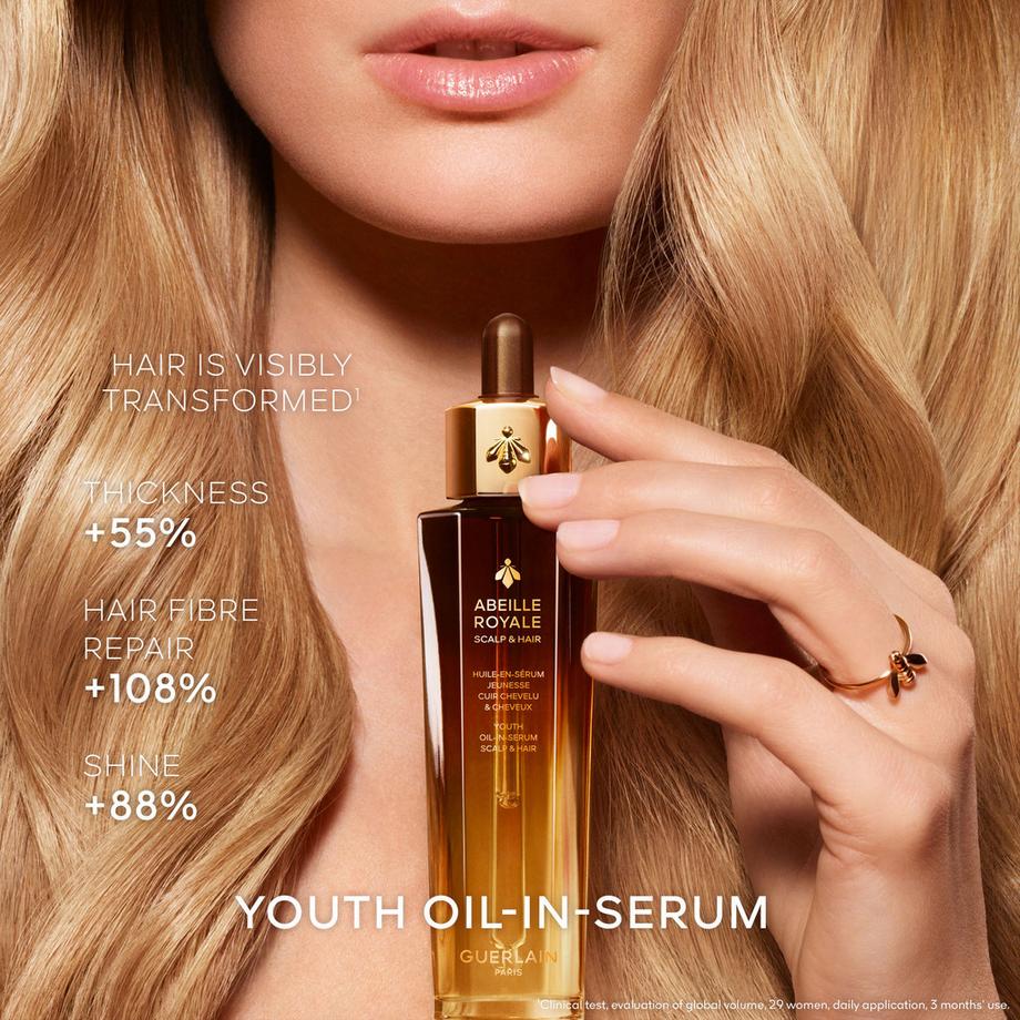 Guerlain  Abeille Royale Scalp & Hair Youth Ritual 