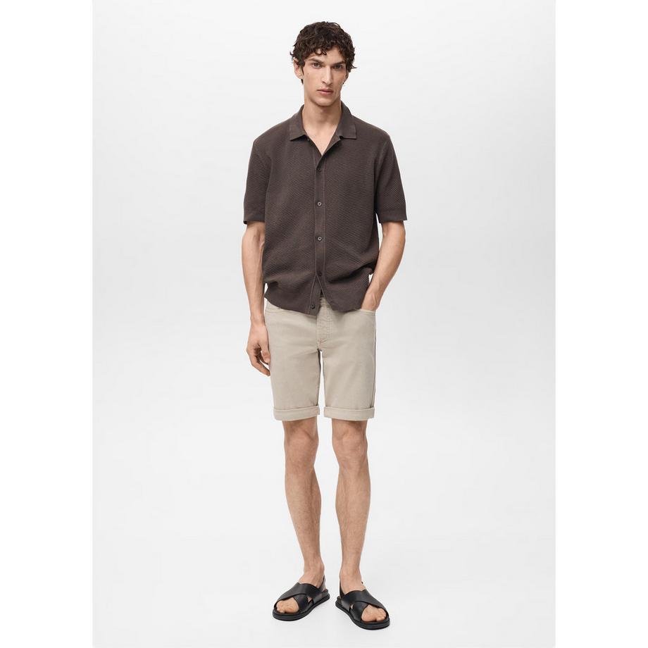 Mango Man Nepto Slim Fit Bermuda Pantaloncini  