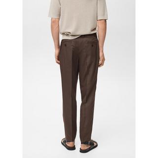 Mango Man Delave Slim Fit Pantaloni Lino  