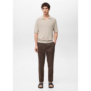 Mango Man Delave Slim Fit Pantaloni Lino  