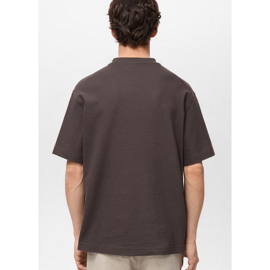 Mango Man Roland T-Shirt Strutturata Relaxed Fit  