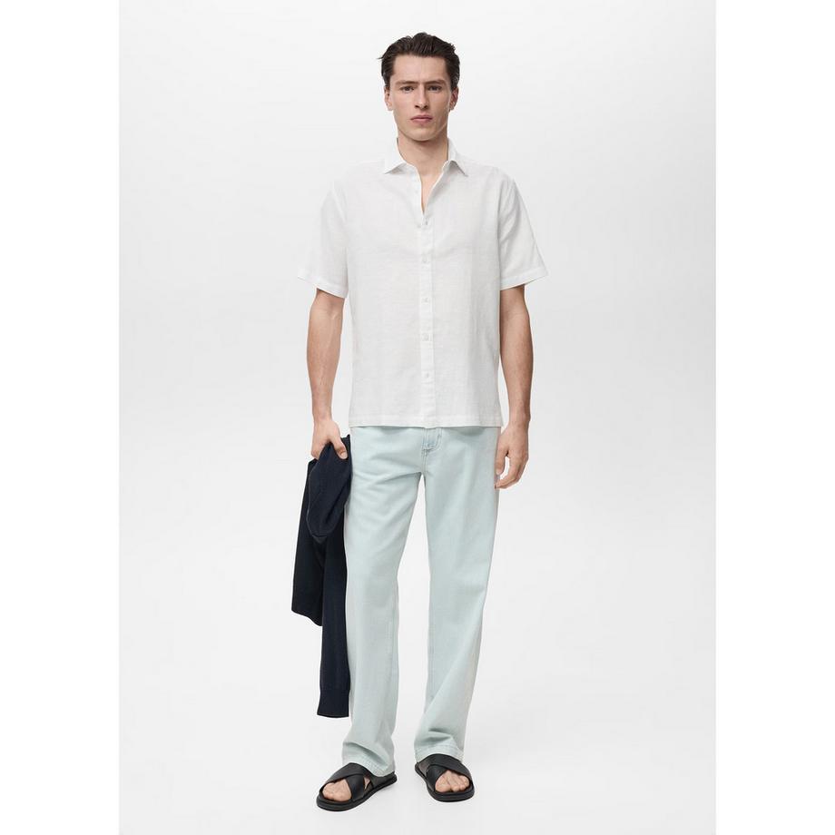 Mango Man ANTS Camicia Maniche Corte  