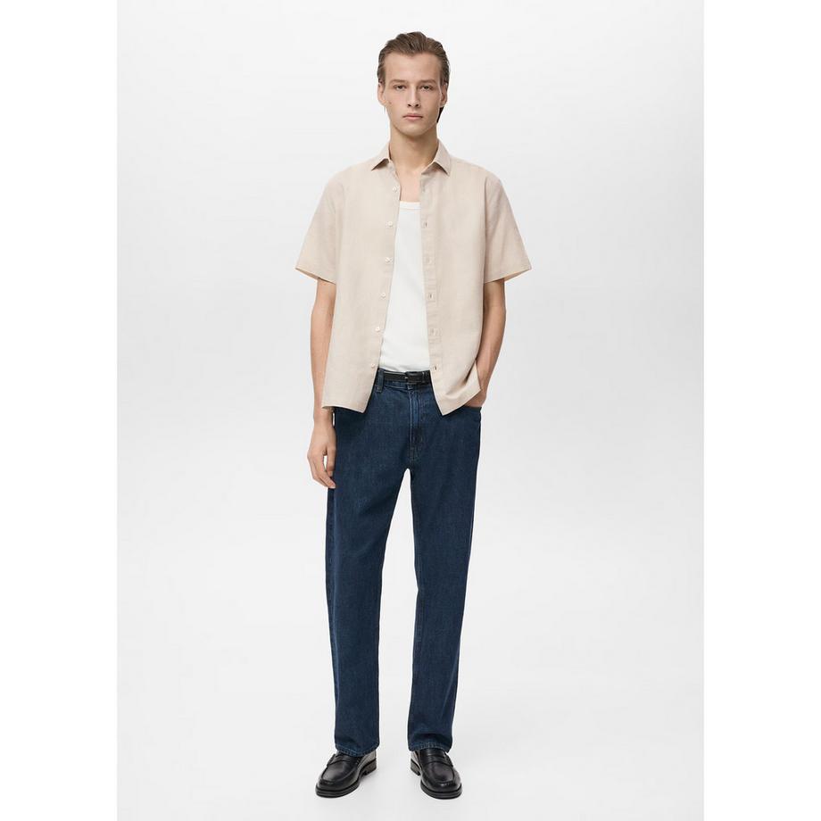 Mango Man ANTS Camicia Maniche Corte  
