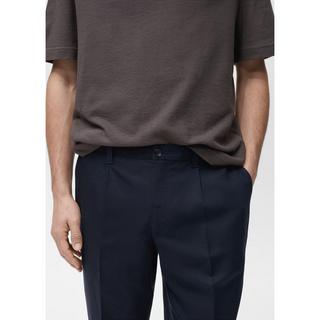 Mango Man Delave Slim Fit Pantaloni Lino  