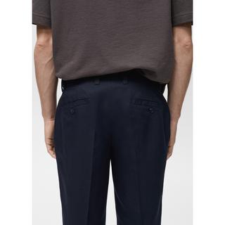 Mango Man Delave Slim Fit Pantaloni Lino  