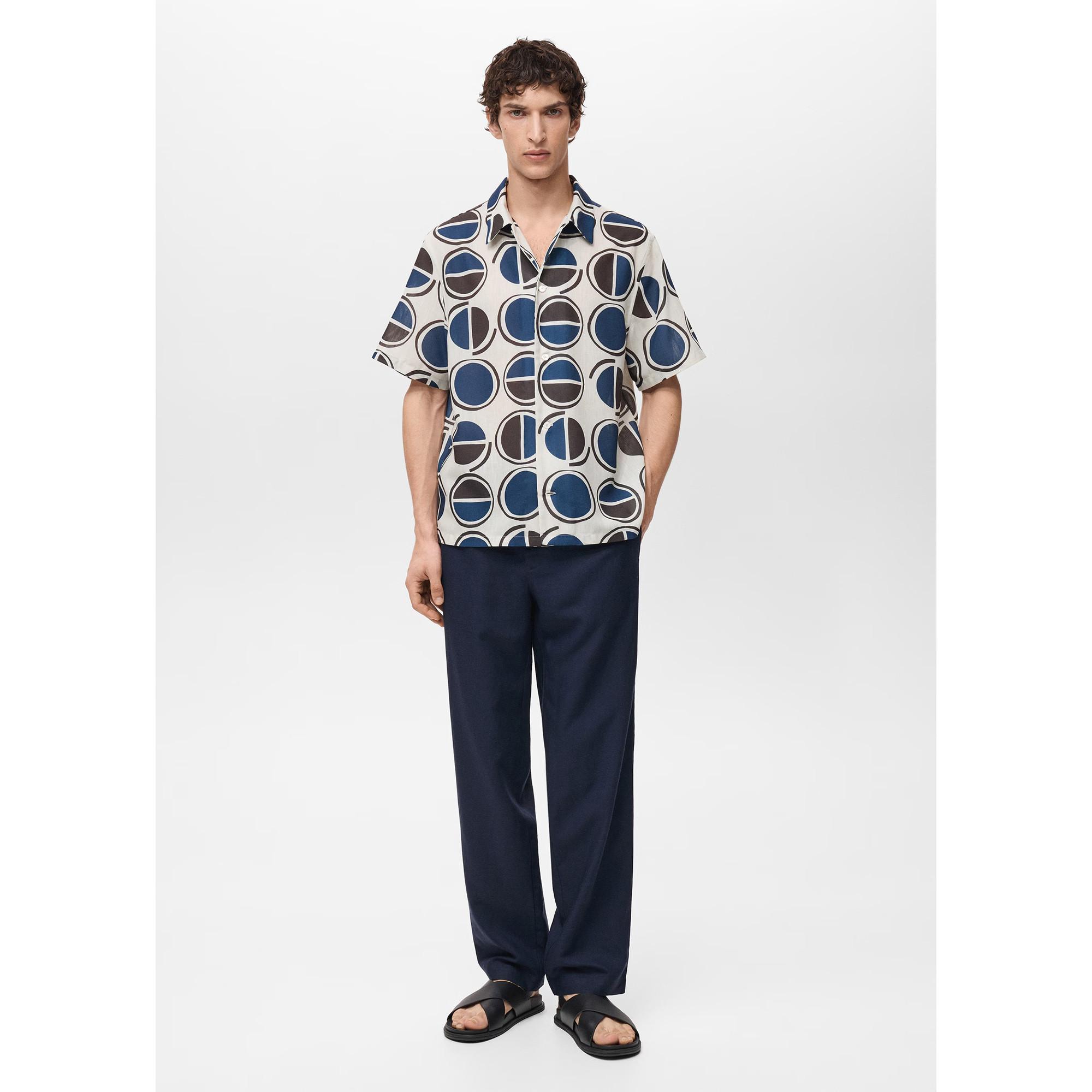 Mango Man Begur Kurzarmhemd  