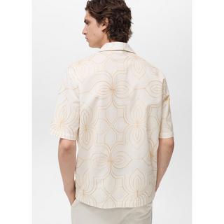 Mango Man Esvedra1 Camicia a Maniche Corte  