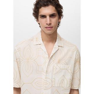 Mango Man Esvedra1 Camicia a Maniche Corte  