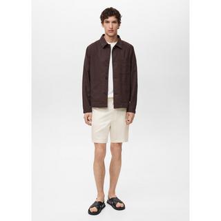 Mango Man Bermudas Darb Straight Fit Shorts  