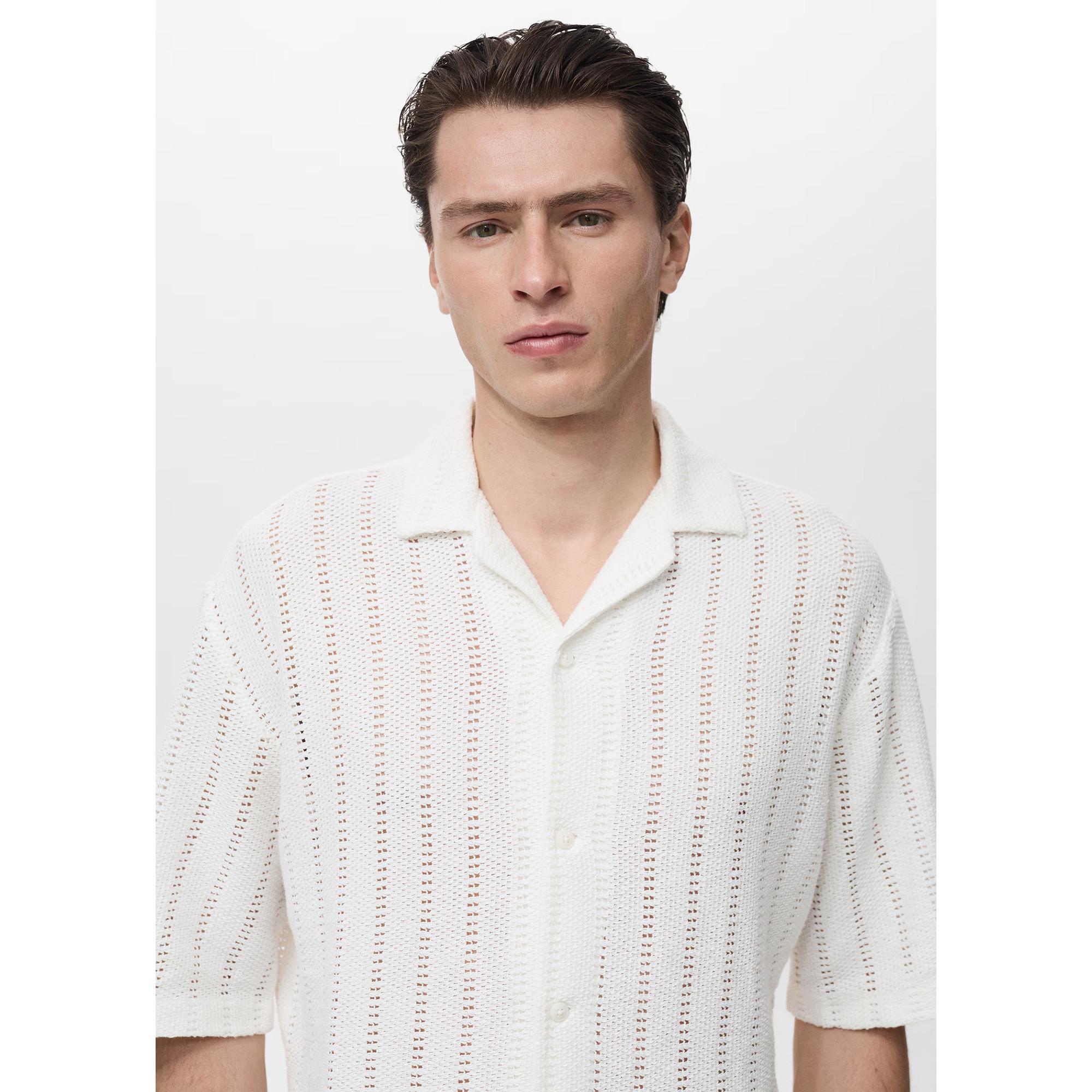 Mango Man Marti Camicia Maniche Corte  