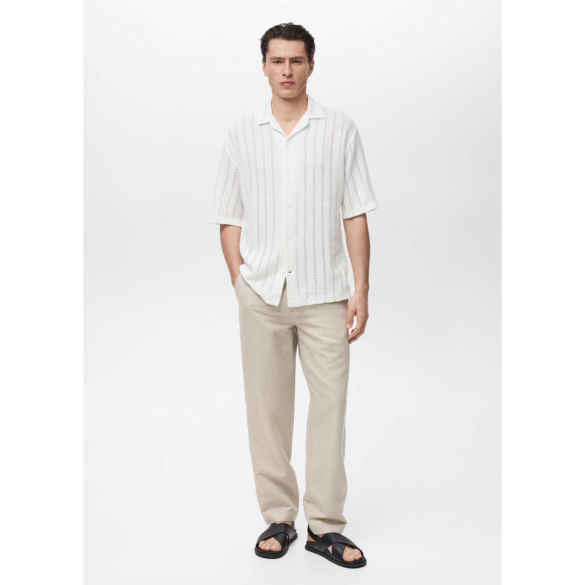 Mango Man Marti Camicia Maniche Corte  