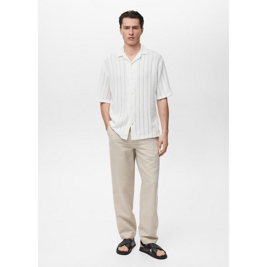 Mango Man Marti Camicia Maniche Corte  