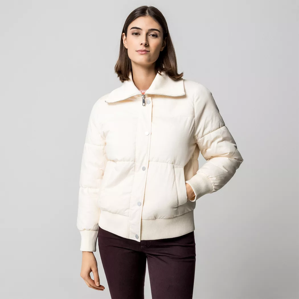 Manor Woman - Daunenjacke, für Damen, Creme, Größe 46