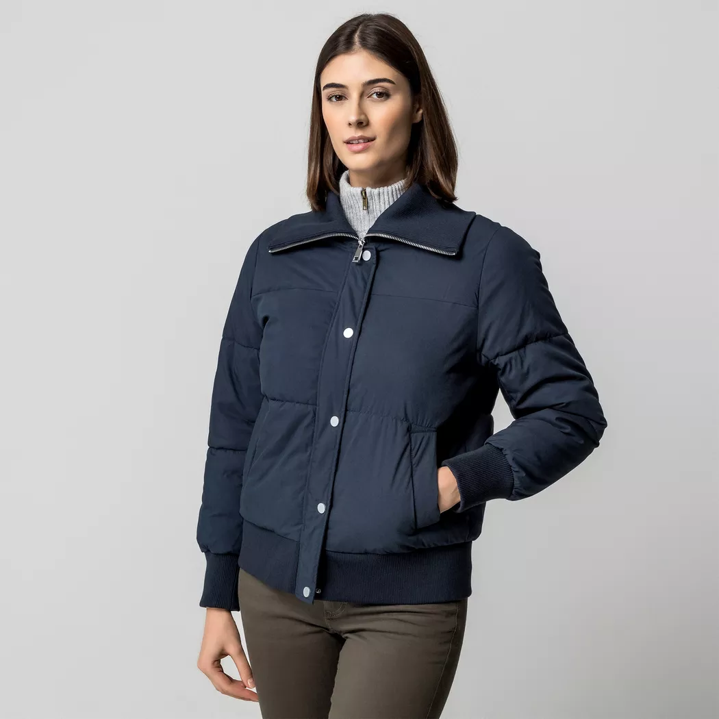 Manor Woman - Daunenjacke, für Damen, Dunkelblau, Größe 44