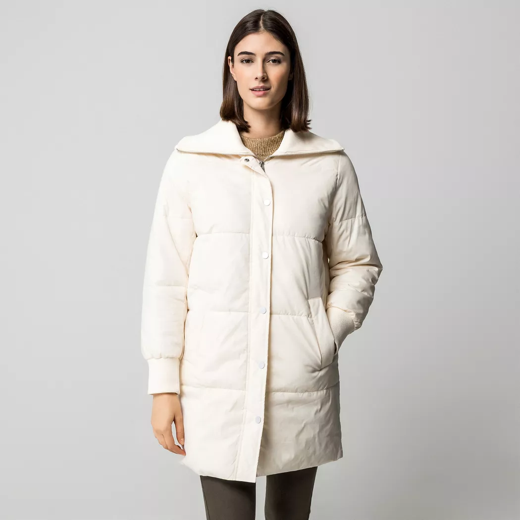 Manor Woman - Daunenmantel, für Damen, Creme, Größe 44