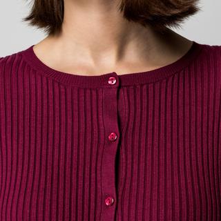 Manor Woman Cardigan in maglia a coste  
