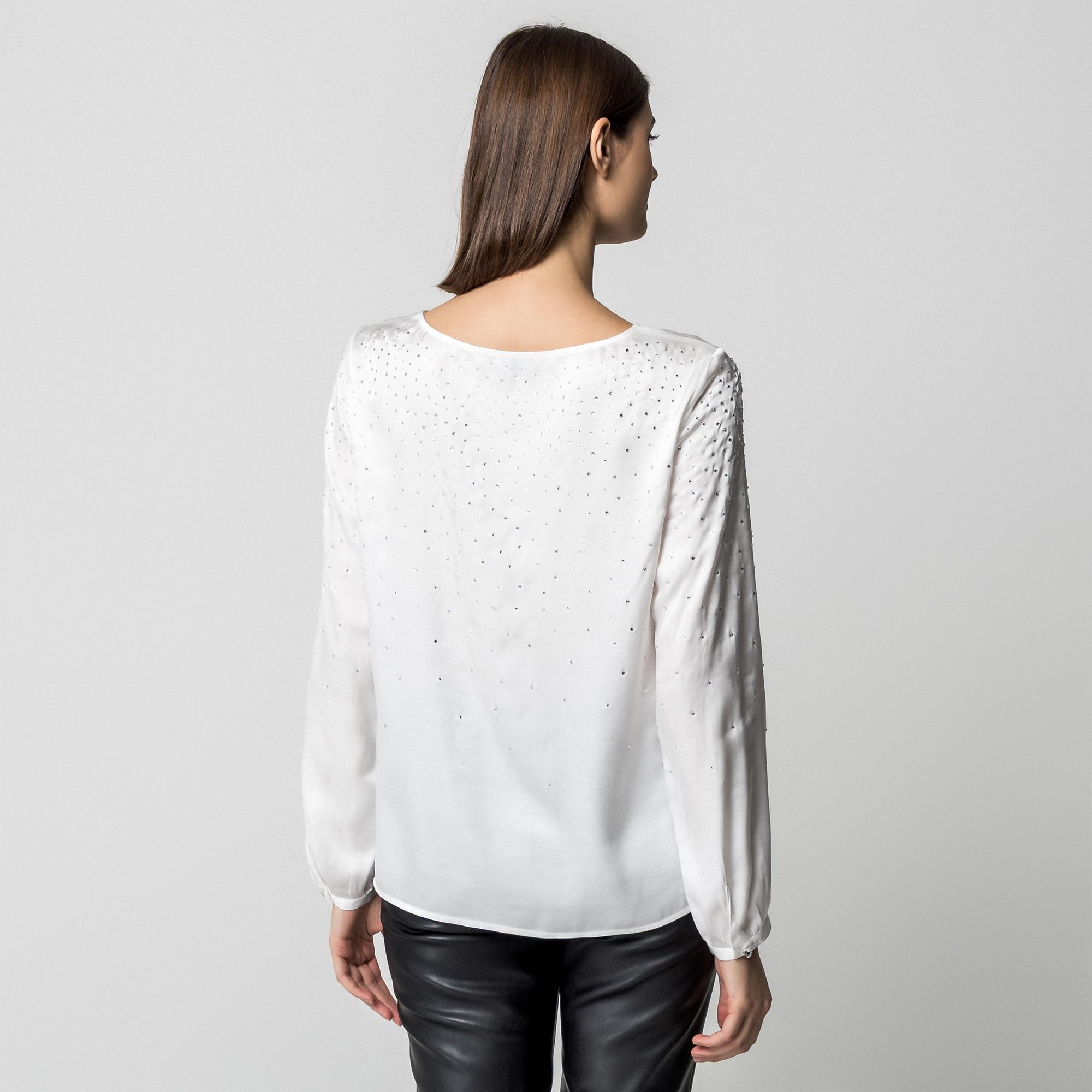 Manor Woman Camicetta con Strass  