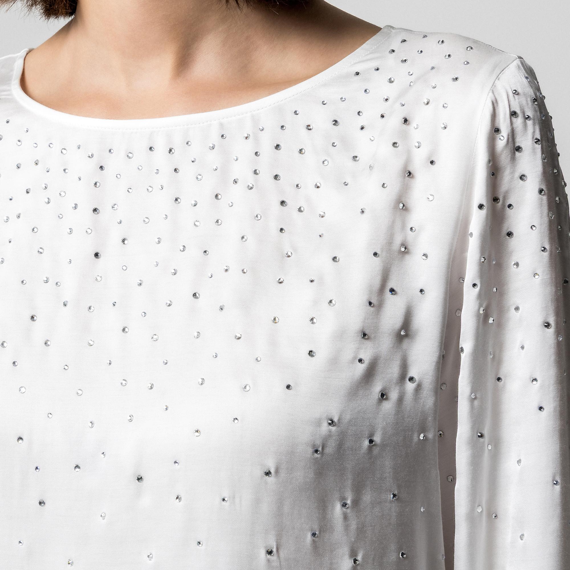 Manor Woman Camicetta con Strass  