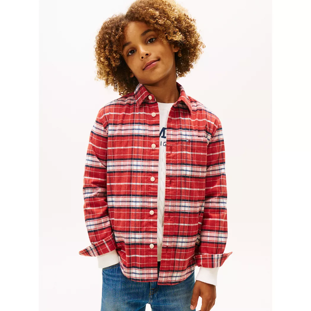 Tommy Hilfiger - Hemd, 12A, Rot