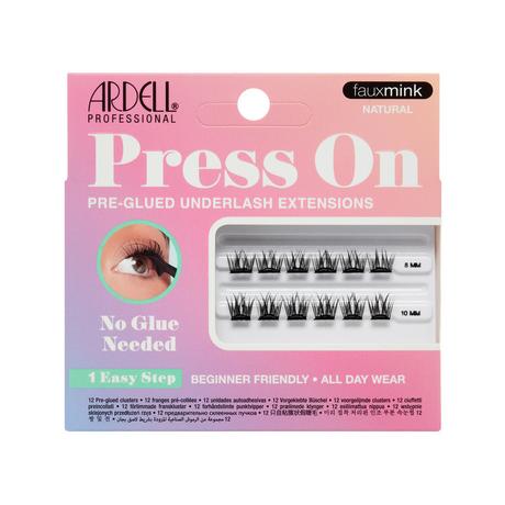 ARDELL  Press On Faux Mink Natural 