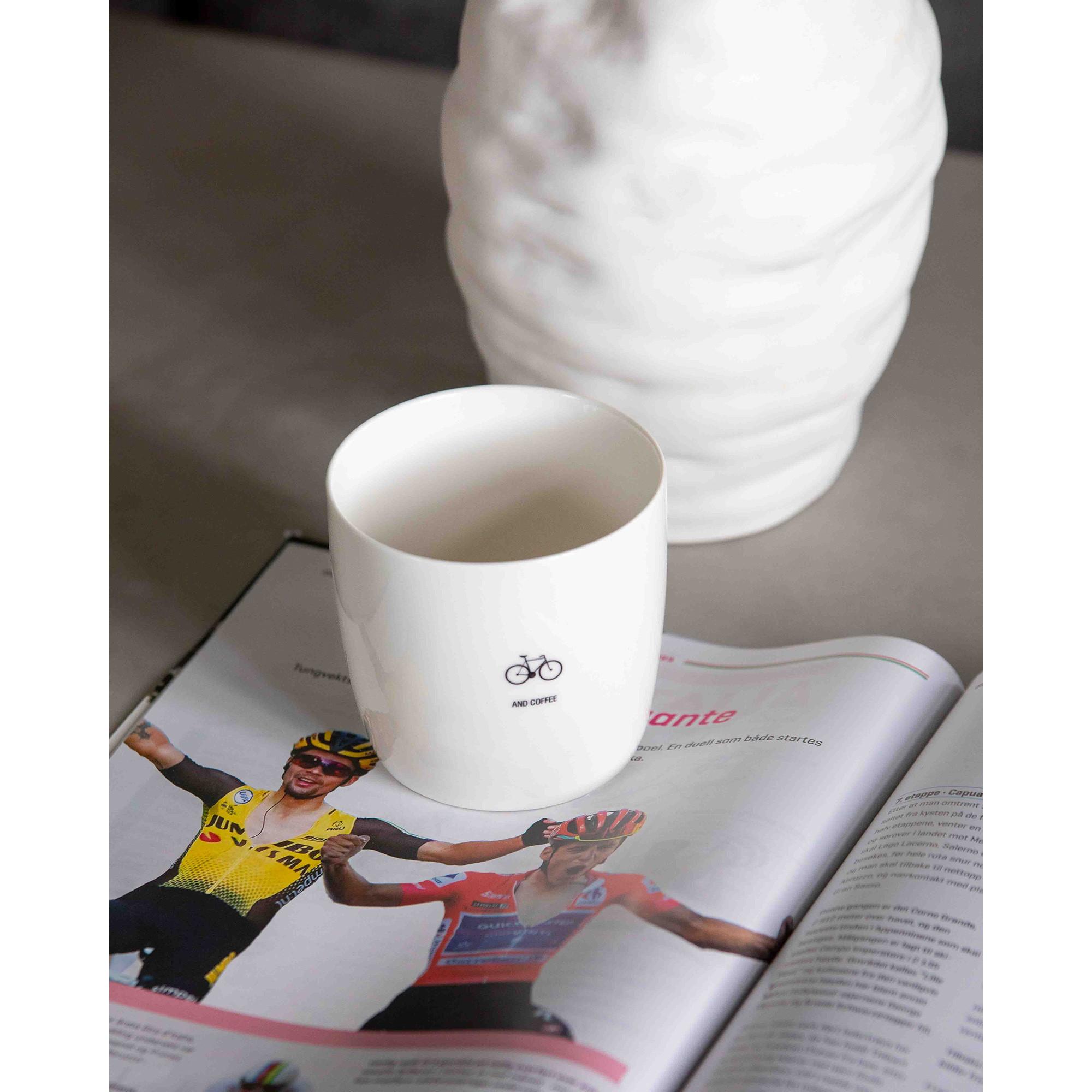 Sögne Mug con manico bike and coffee 