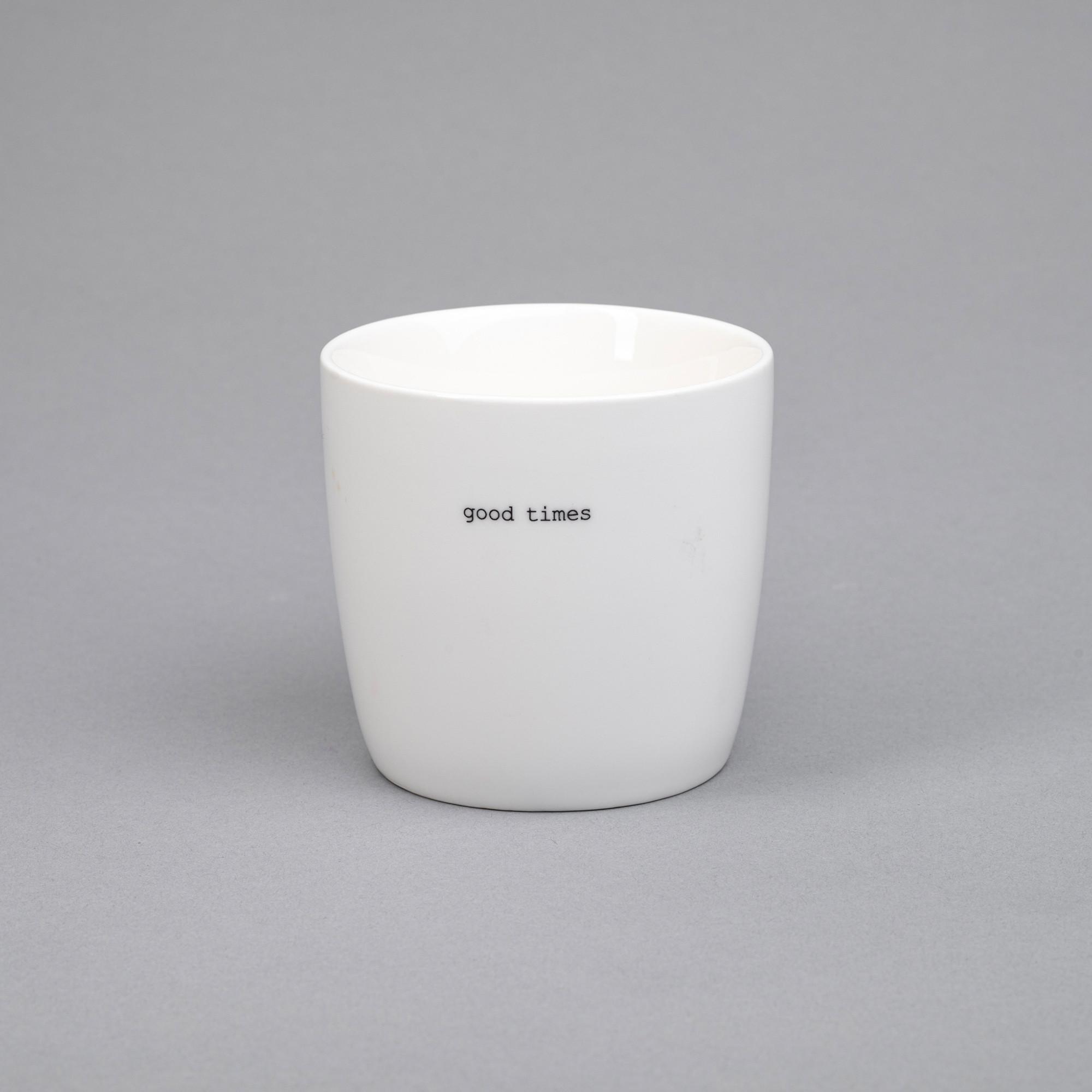 Sögne Mug con manico good times 