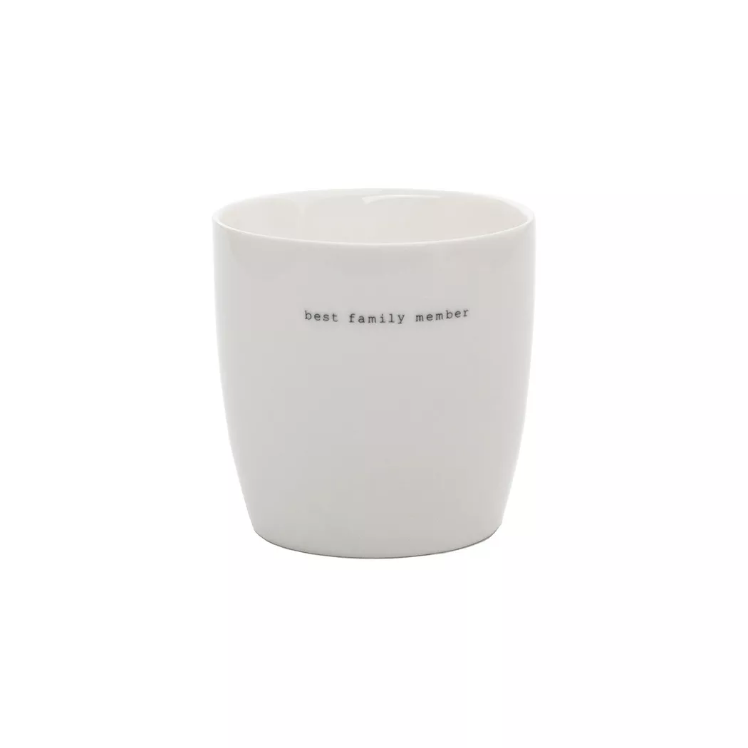 Sögne - Mug,Henkel, 450 ml, Weiss