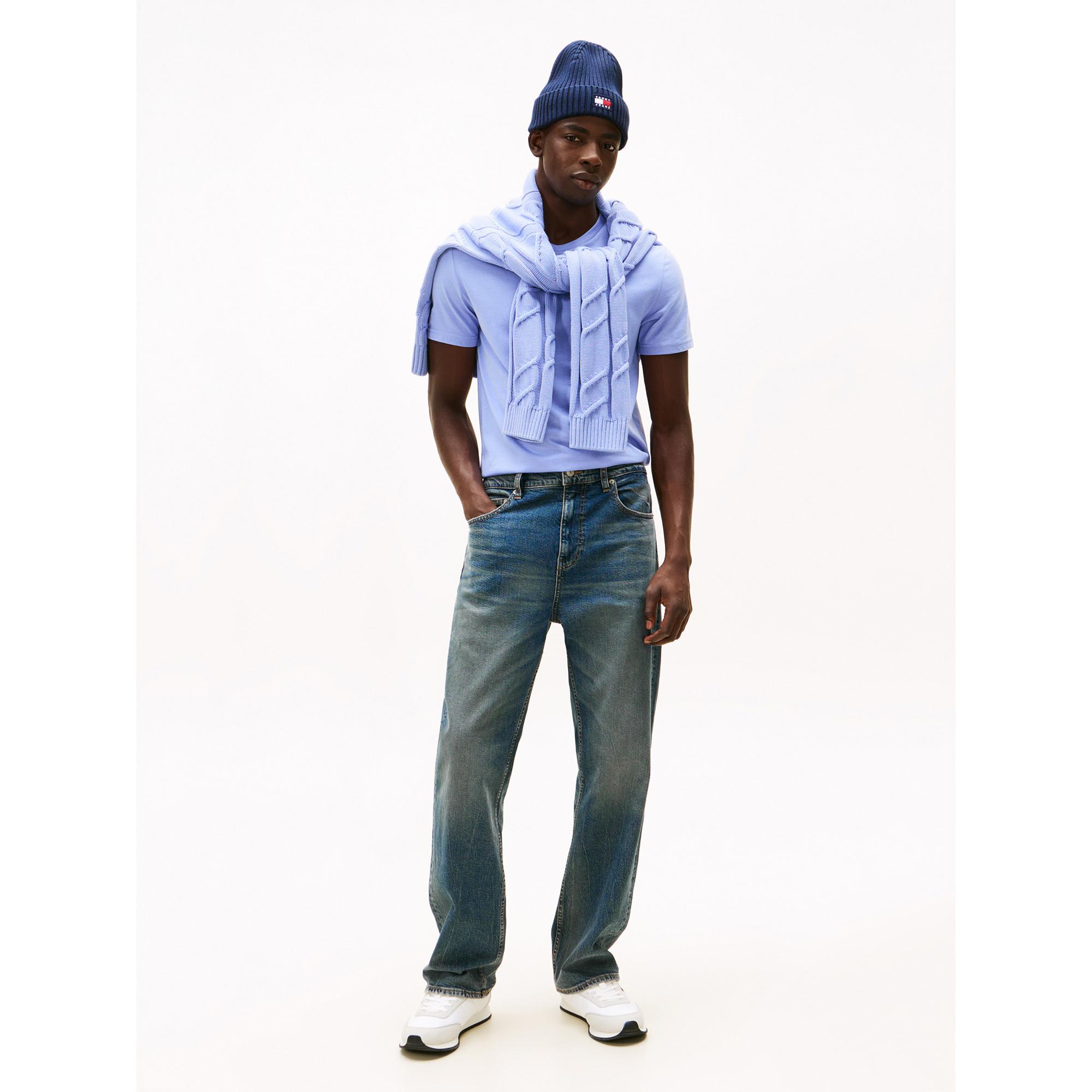 TOMMY JEANS TJM XSLIM JASPE HTR TEE EXT Slim Fit T-Shirt  