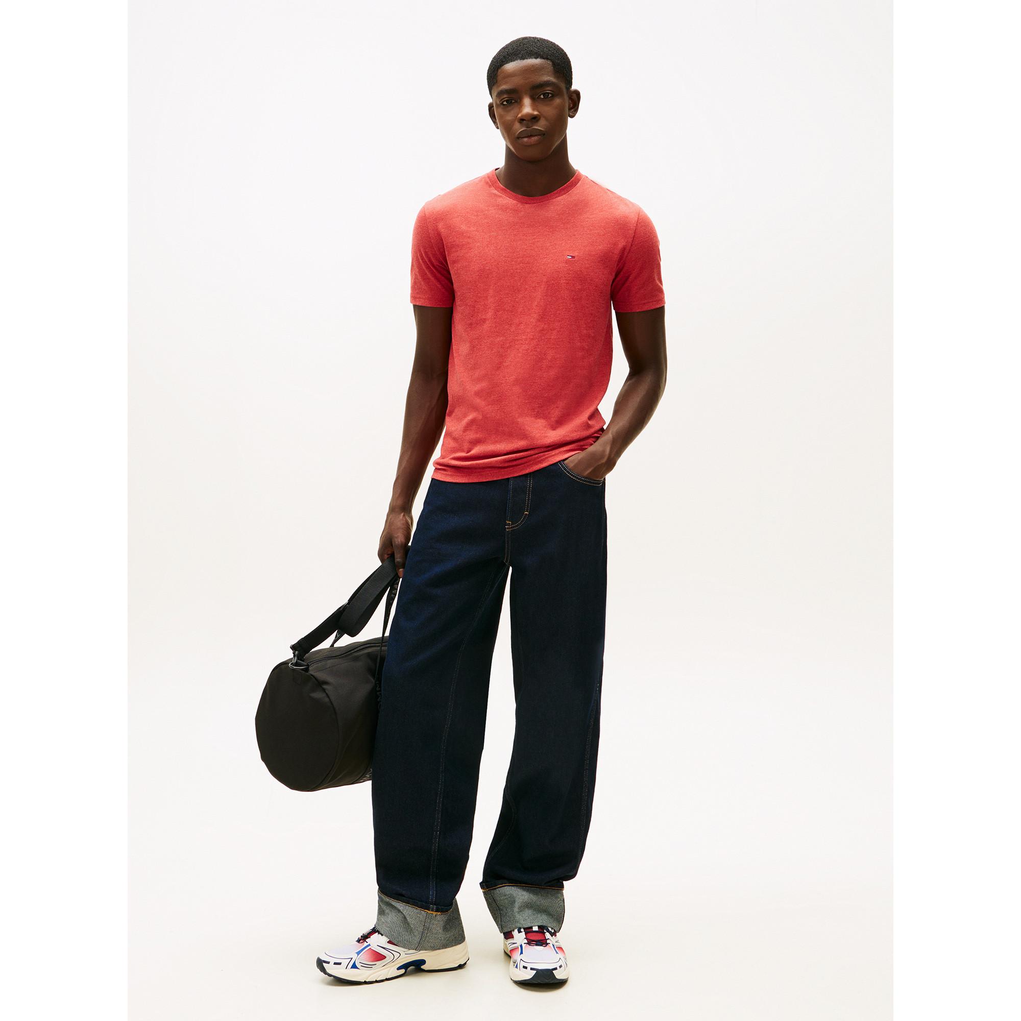 TOMMY JEANS TJM XSLIM JASPE HTR TEE EXT Slim Fit T-Shirt  