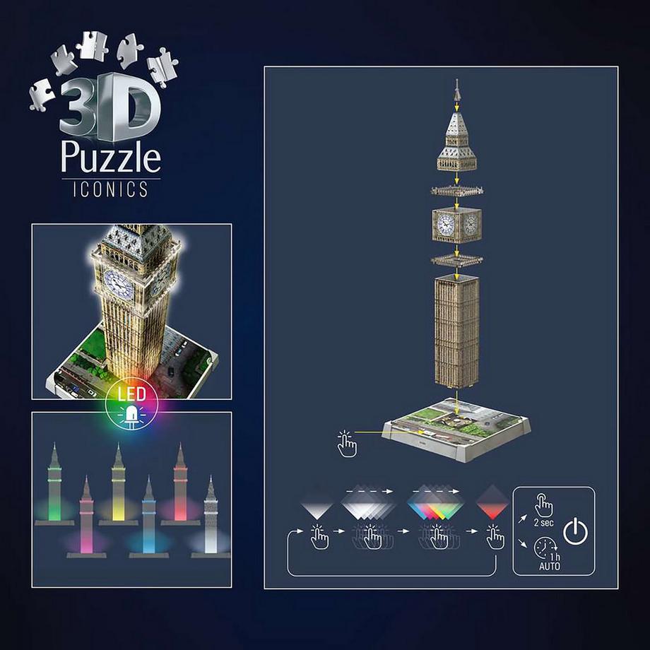 Ravensburger  3D Iconics Big Ben 216tlg. 