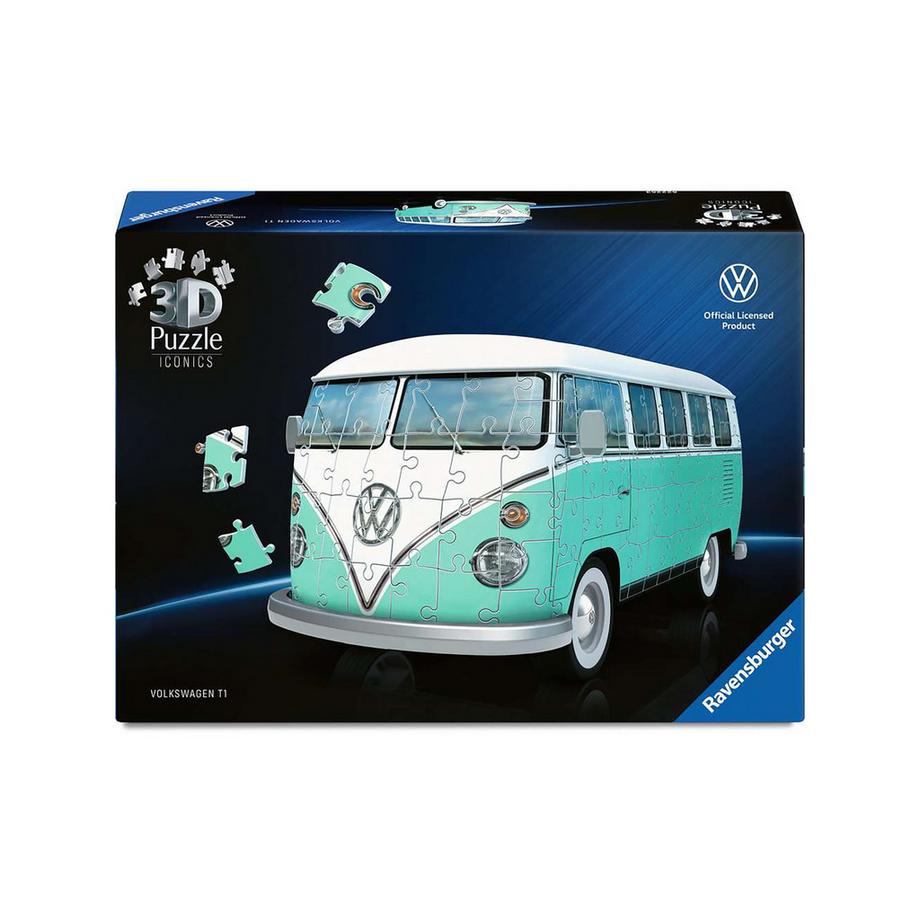 3D Puzzle Iconics: Volkswagen T1, 162 Teile