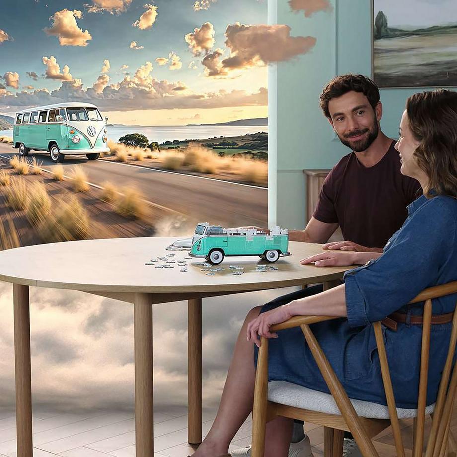 Ravensburger  3D Puzzle Iconics: Volkswagen T1, 162 pièces 