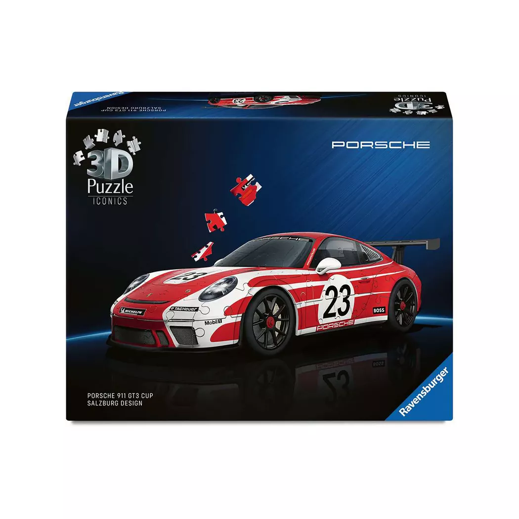 Ravensburger - 3D Iconics Porsche 911 108tlg., Multicolor