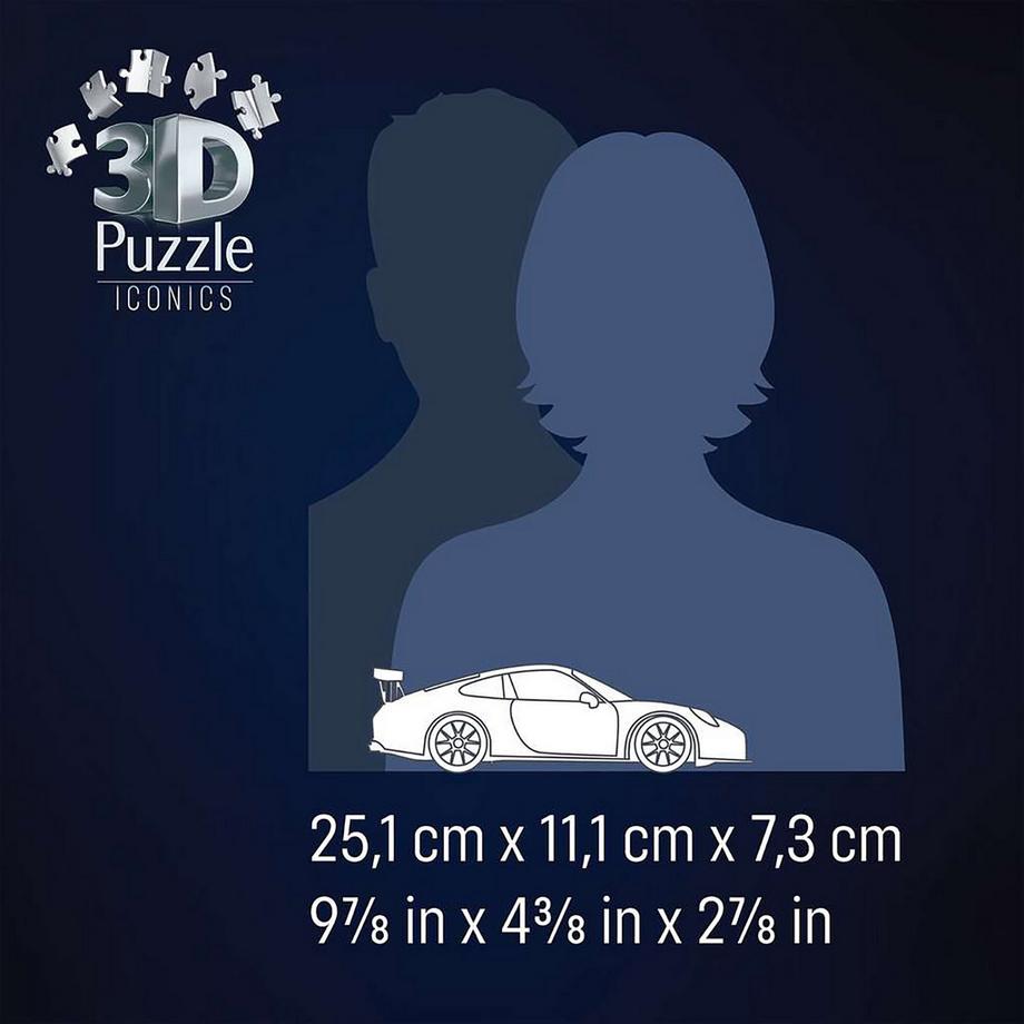 Ravensburger  3D Iconics Porsche 911 108tlg. 