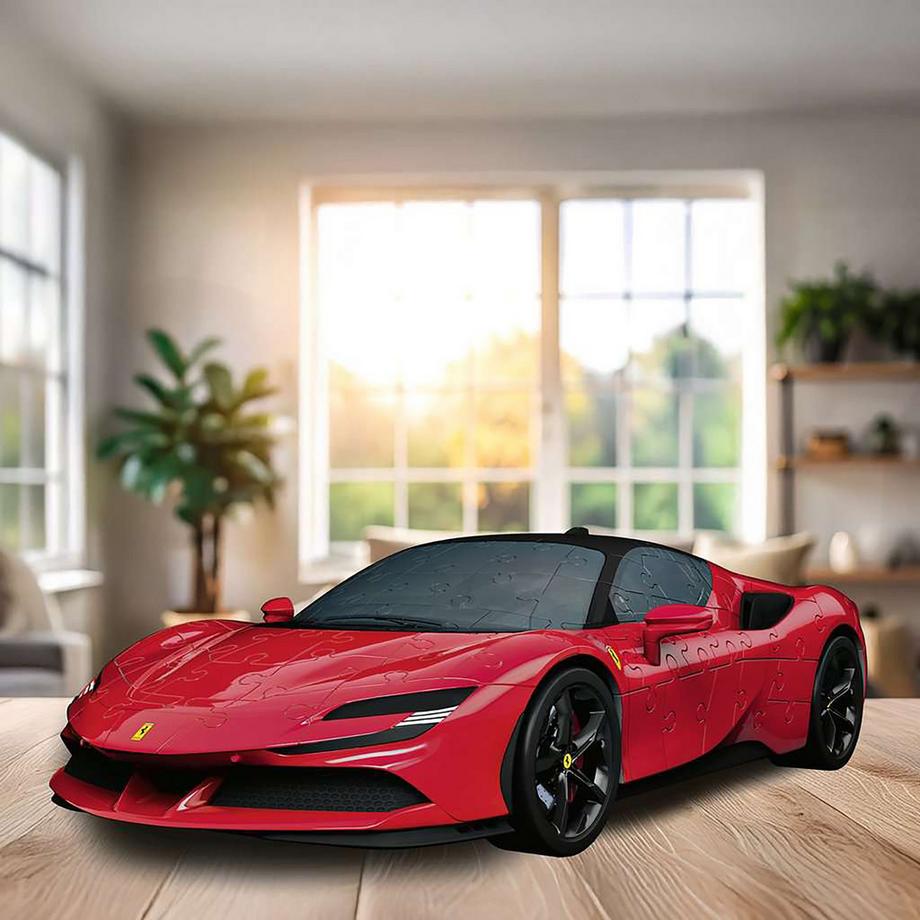 Ravensburger  3D Puzzle Iconics: Ferrari SF90 Stradale, 108 pièces 