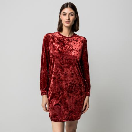 Manor Woman Samt Abendkleid  