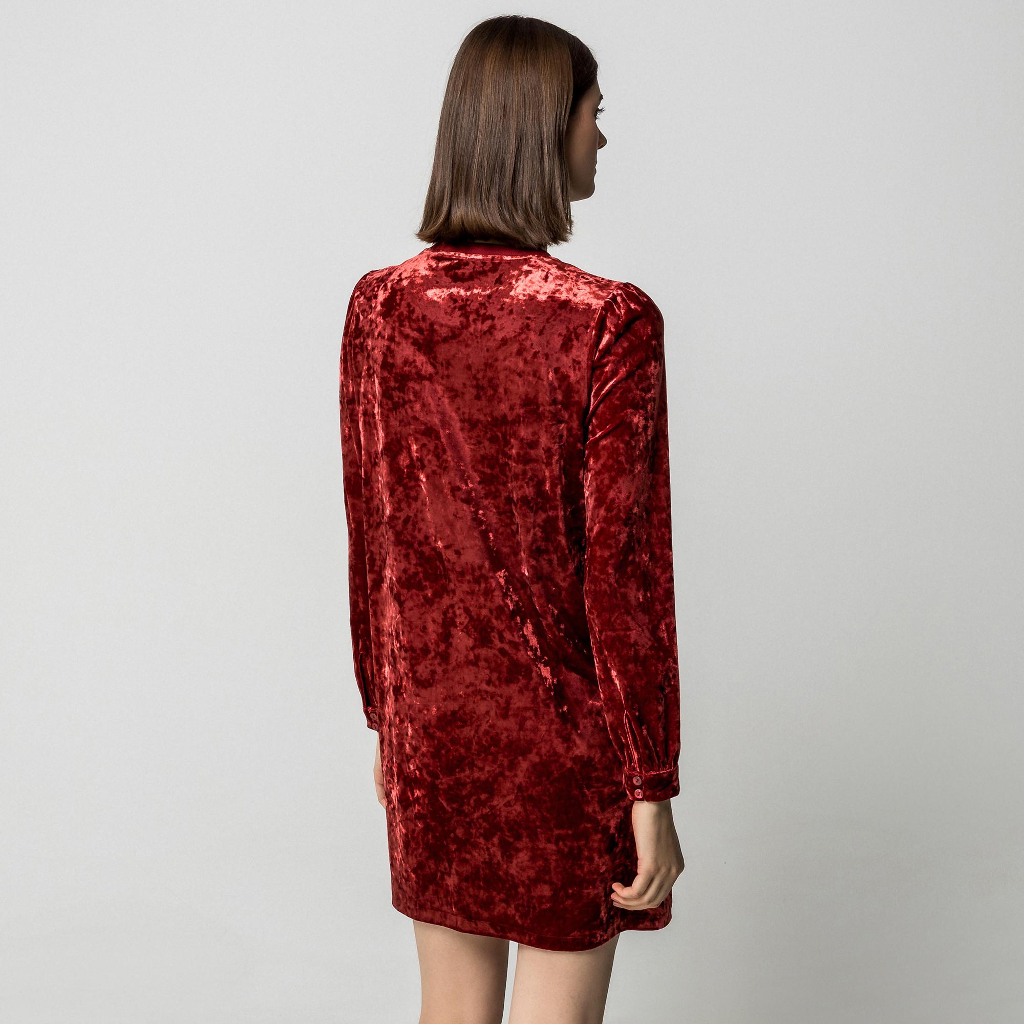 Manor Woman Samt Abendkleid  